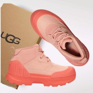 UGG Neumel X Women's Waterproof Hiking Rain Boots Pink & Coral BRAND NEW